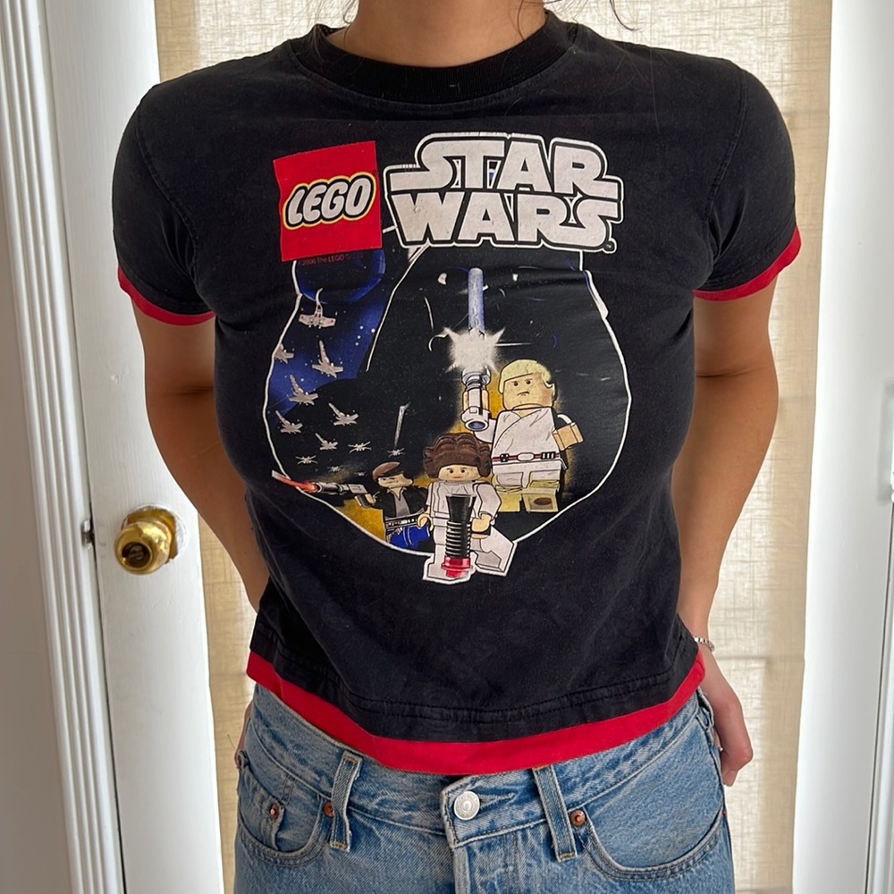Vintage Star Wars Lego baby tee